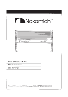 Nakamichi NGTA-704-Owners-Manual